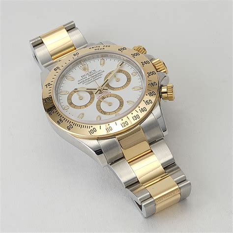 rolex daytona two tone on wrist|Rolex daytona certified pre owned.